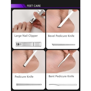 Zestaw 19 sztuk do manicure [22130000259]